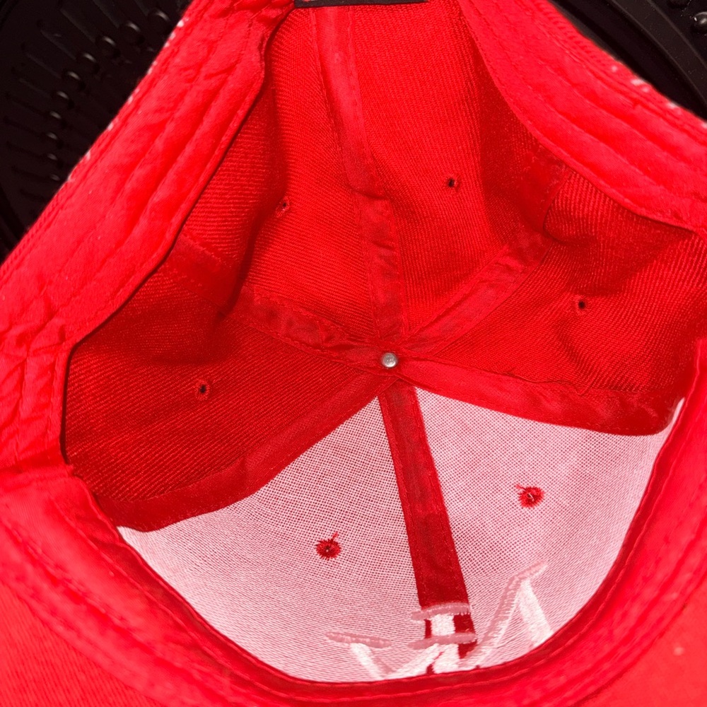 Vintage Red ,Grey Plaid NY Cap - Picture 6 of 8